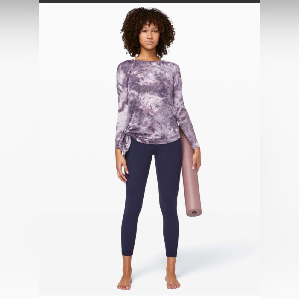 Lululemon To The Point LS tye die shirt - Picture 2 of 6